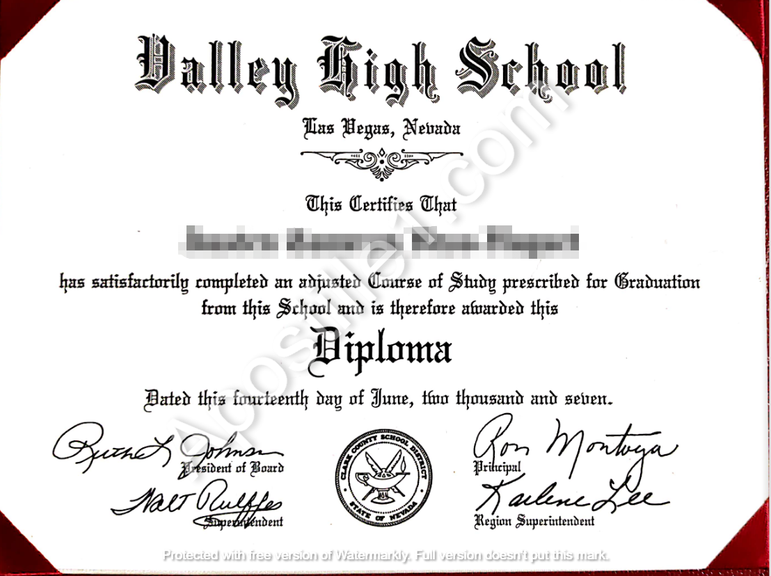 High School Diploma Online Apostille Services